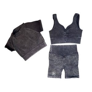 3 piece athletic workout set